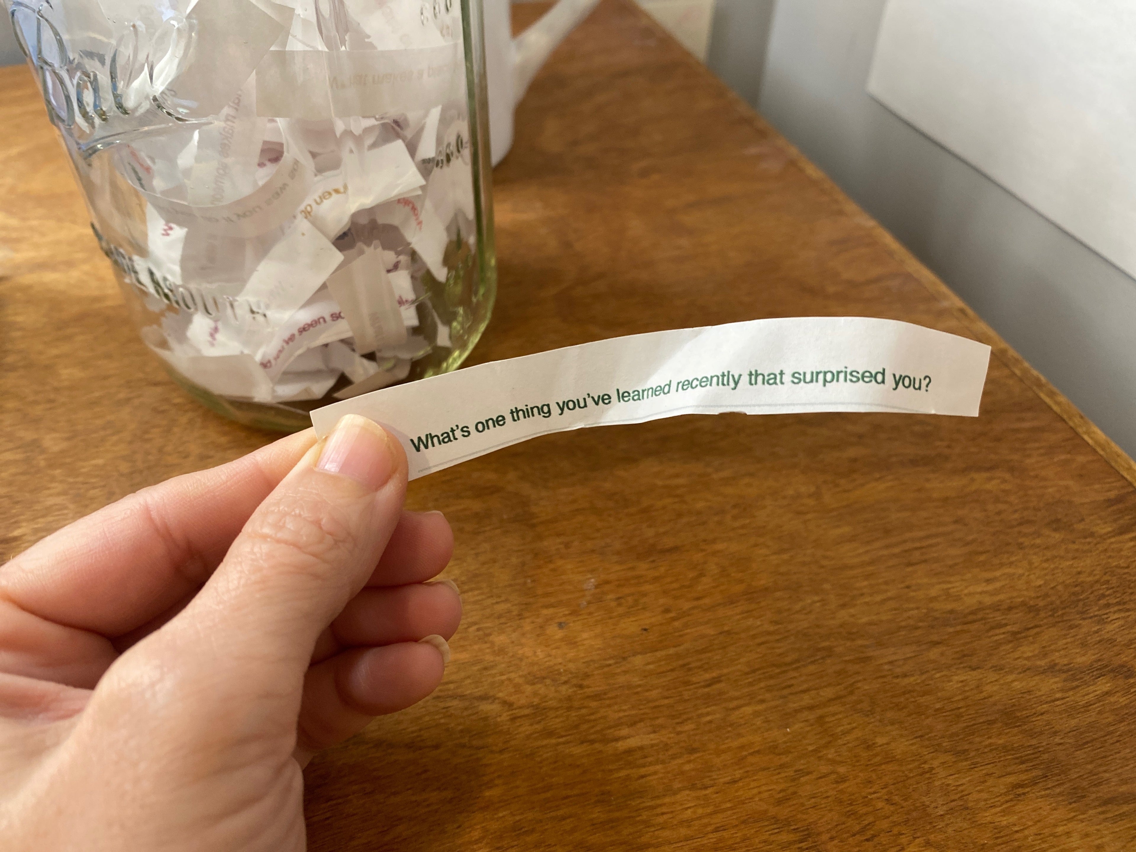 A Jar Full of Questions: How Conversation Jars Create Connection