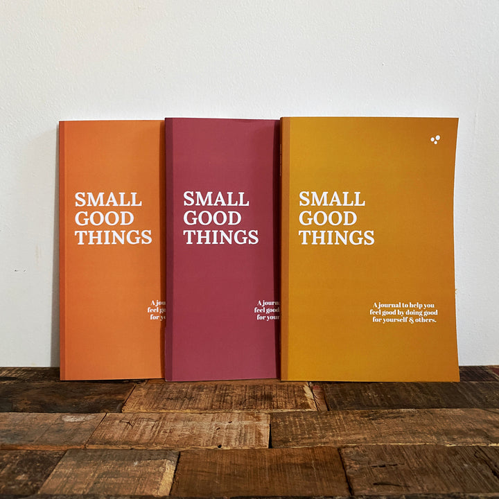 Book Release Day! Small Good Things: A Journal to Help You Feel Good By Doing Good