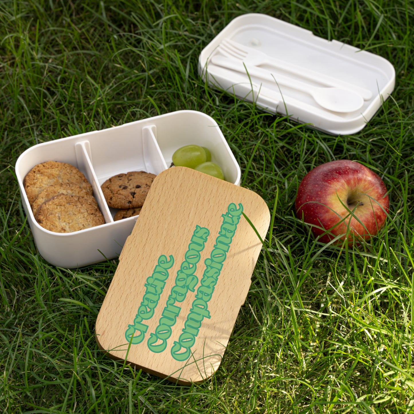 Creative Courageous Compassionate Bento Lunch Box