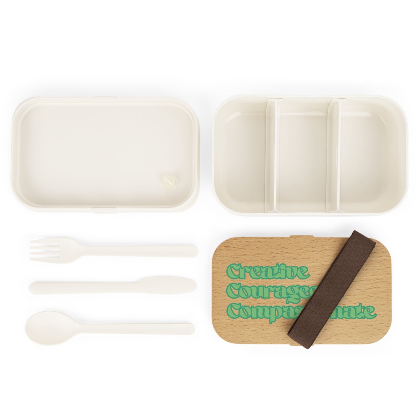 Creative Courageous Compassionate Bento Lunch Box