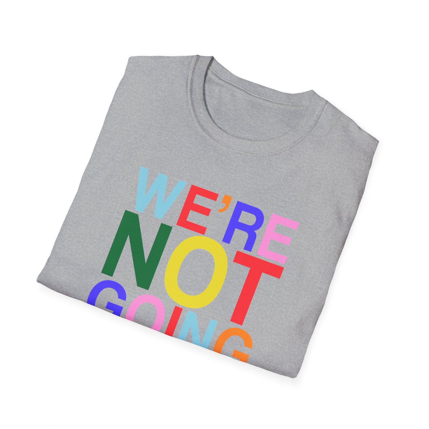 Harris Walz 2024 | We're Not Going Back Unisex Softstyle Tee (6 colors)