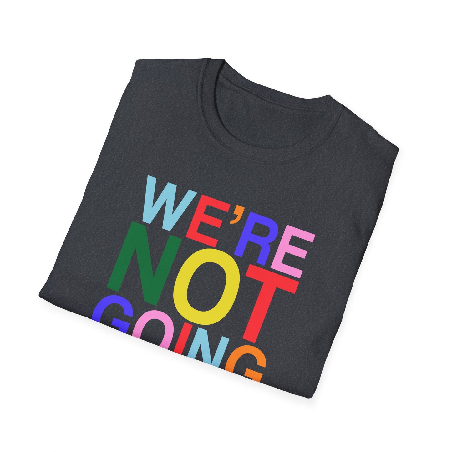 Harris Walz 2024 | We're Not Going Back Unisex Softstyle Tee (6 colors)