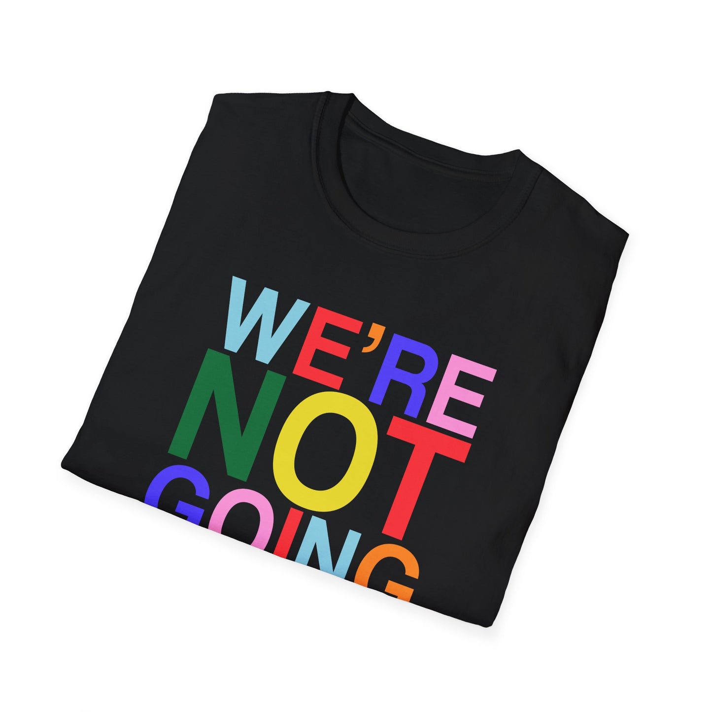 Harris Walz 2024 | We're Not Going Back Unisex Softstyle Tee (6 colors)