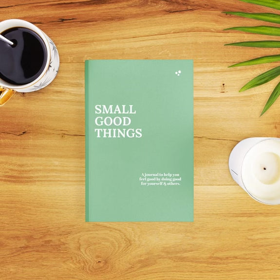 Small Good Things: A Journal to Help You Feel Good by Doing Good (for Yourself and Others) (Sage Green)