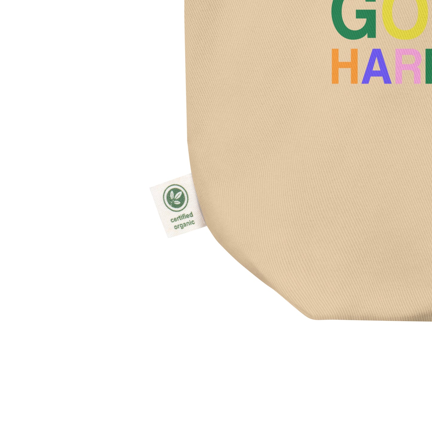 We're Not Going Back | Harris Walz 2024 Natural Unbleached Organic Cotton Tote Bag