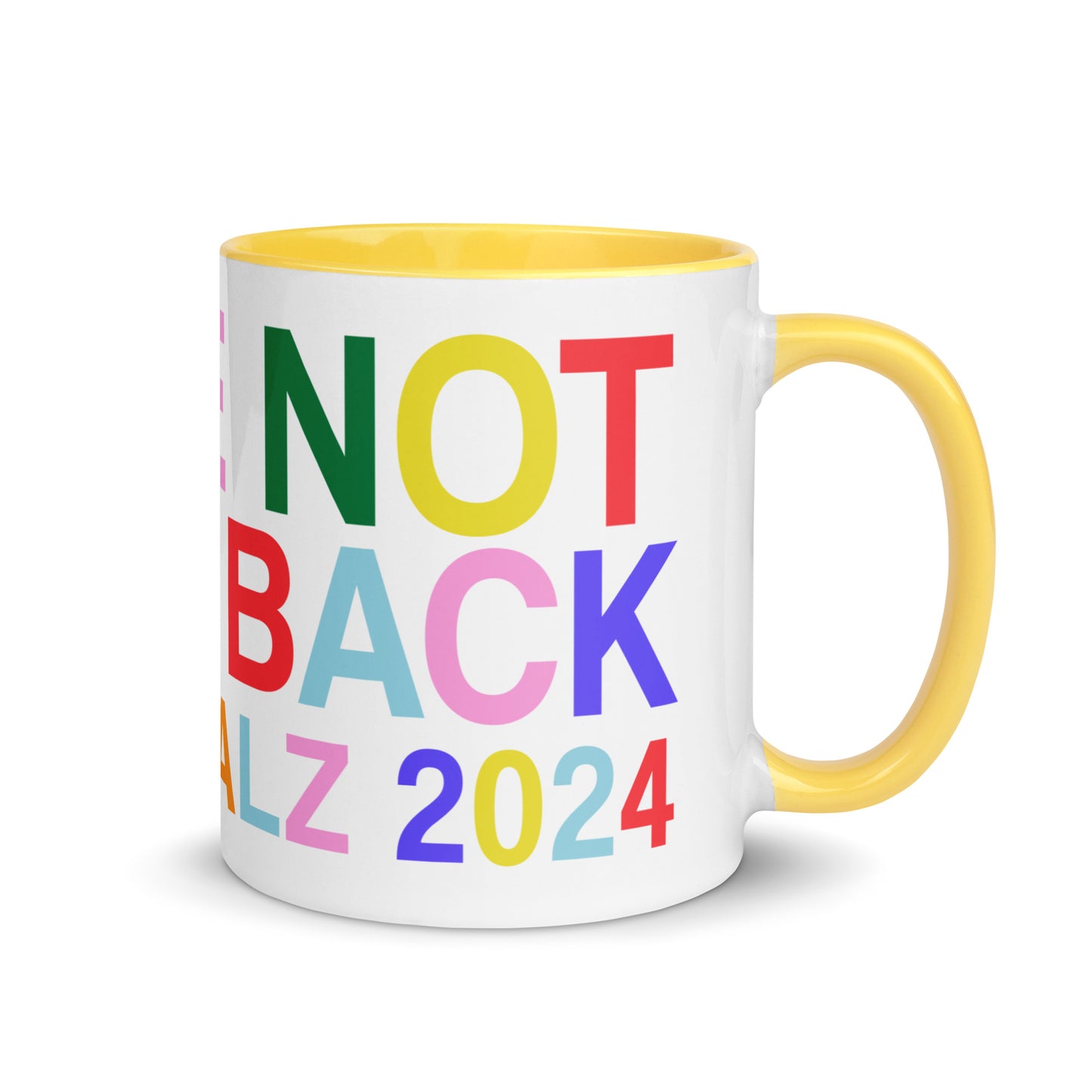 Harris Walz 2024 | We're Not Going Back Color Mug (2 colors)