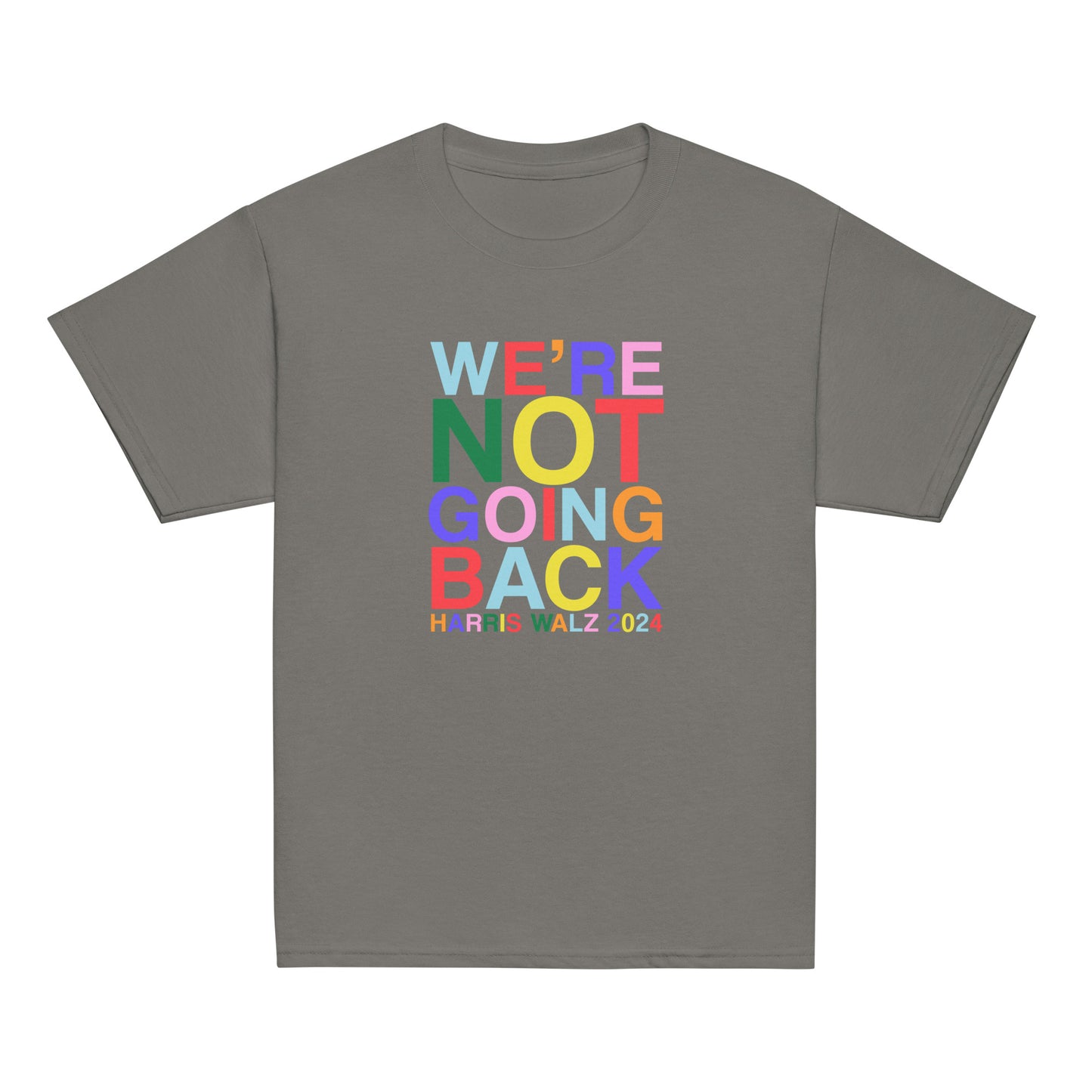 We're Not Going Back | Harris Walz 2024 Youth Classic Tee